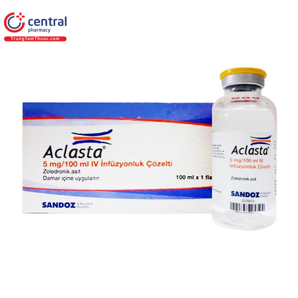 Aclasta 5mg/100ml inf 100ml 1's