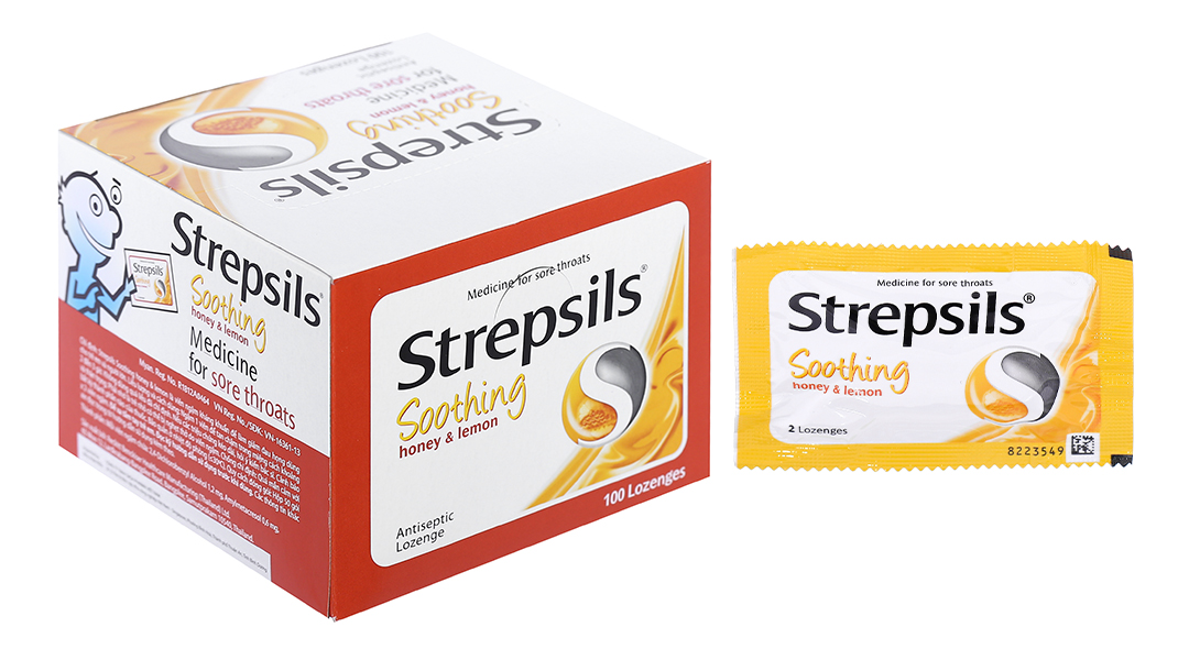 Strepsils Soothing Honey & Lemon 50x2's